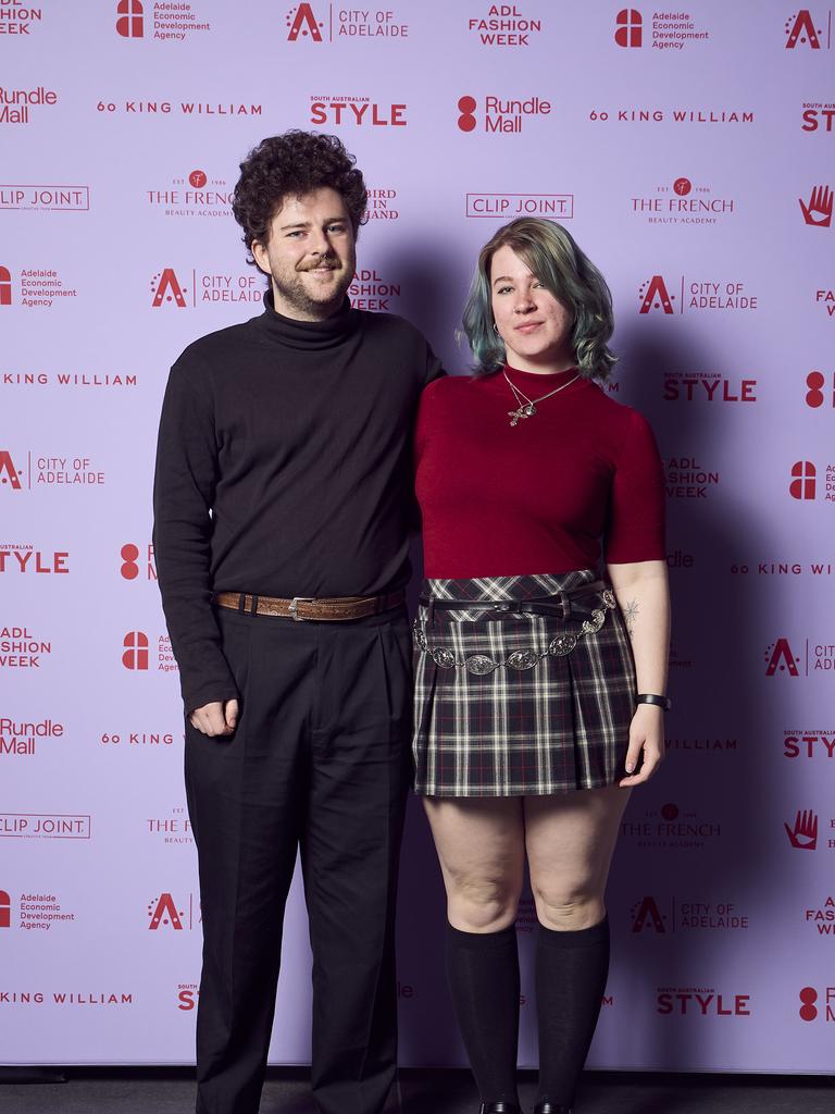 In Vogue: Guests at Adelaide Fashion Week at King’s Lane. Picture: Matt Loxton