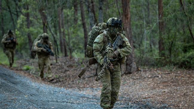 Australian Army troops will soon be carrying “lethal” armed drones into battle. Picture: ADF