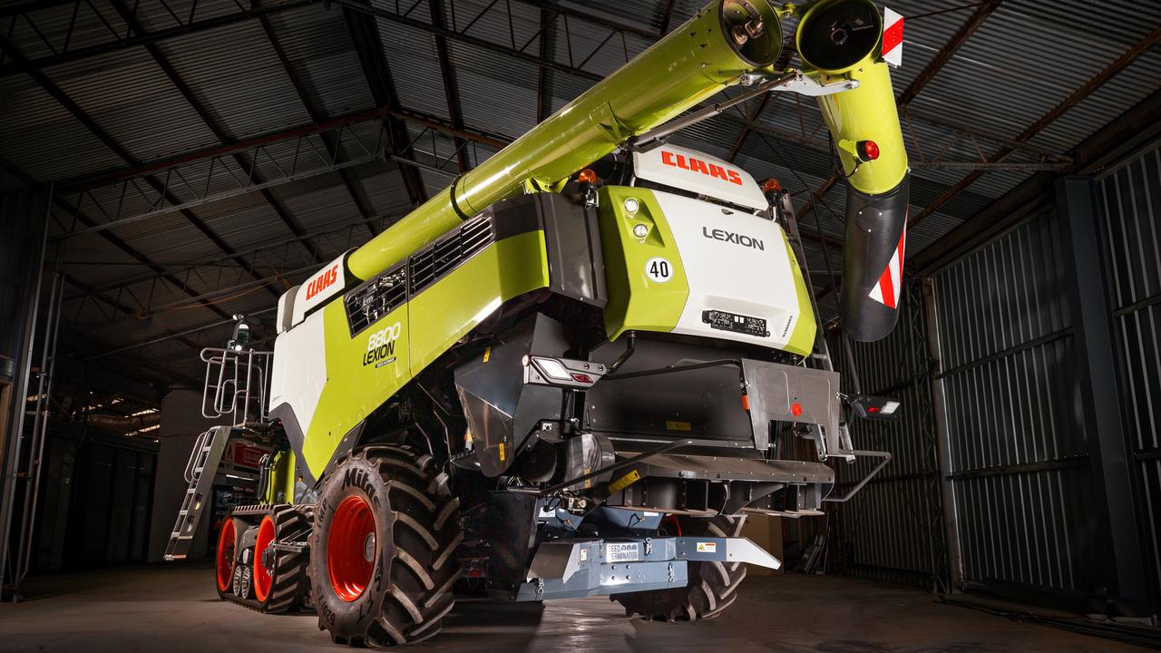 Seed Terminator installed on a CLAAS combine harvester. Picture: Supplied