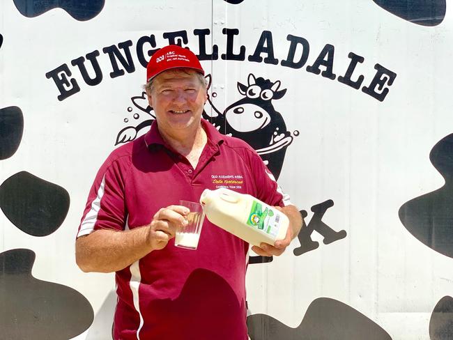 Dale Fortescue, owner of Eungelladale Milk announced his farm’s closure last week.