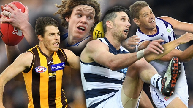 Some of the AFL's best players took their time making it to the top.