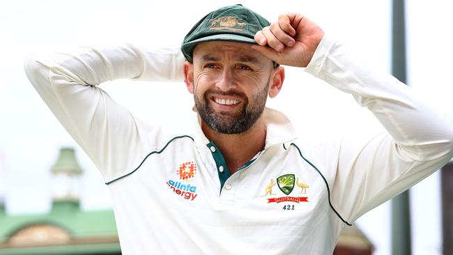 EMBARGOED - SPEAK TO JAMES SILVER ON THE DAILY TELEGRAPH SPORT DESK BEFORE USE -Australian spin bowler Nathan Lyon pictured at the SCG ahead of his 100th test match. Picture: Toby Zerna