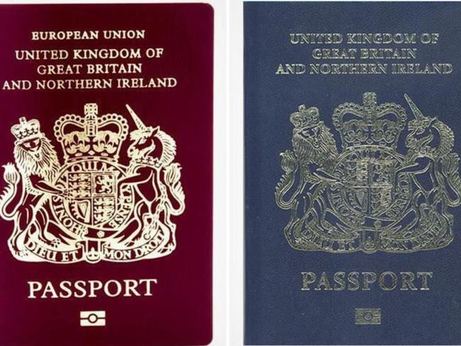 The UK's Home Office sparked outrage by announcing new blue British passports will be made by a non-British company.