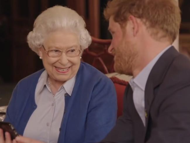 The Queen and Prince Harry revealed their shared sense of humour in this spoof video which went viral in 2016.