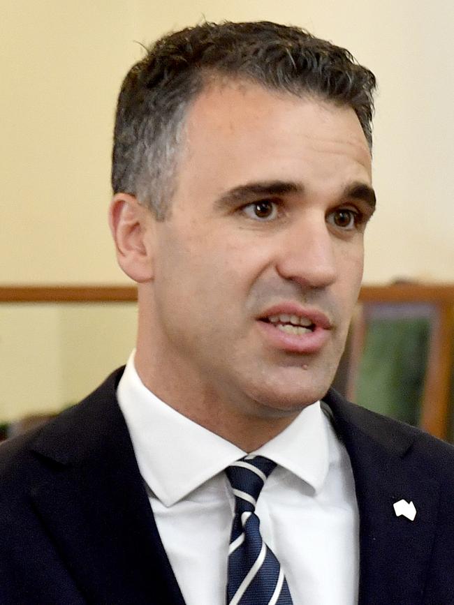 Opposition leader Peter Malinauskas 