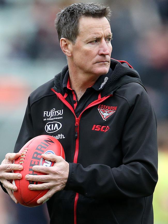 Essendon fans are ready for a finals win under John Worsfold. Picture: Michael Klein