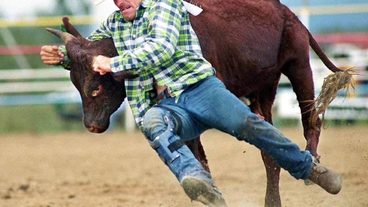 FIRST PLACE: Scott Wells took first place in two events at the Warwick NYE Rodeo. Picture: file