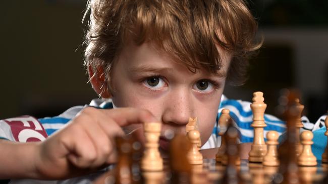 Gifted child Thomas Mahon for Weekend feature on the challenges of raising gifted children. Picture : Mike Keating