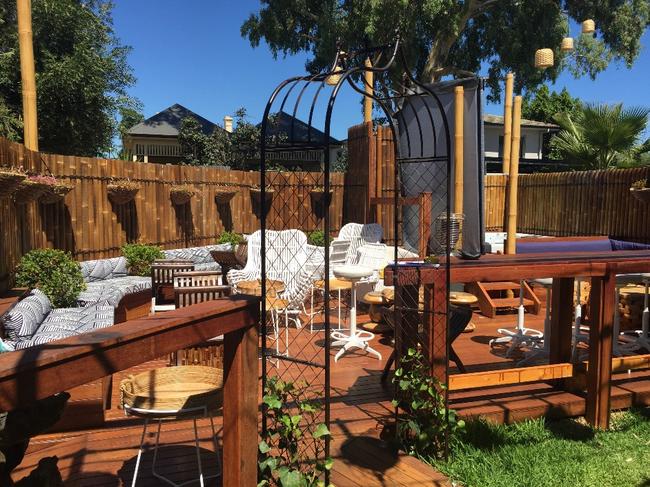 The Garden by the Alley bar at Prospect, in the backyard of restaurant Rasooi. Picture: Prospect Council