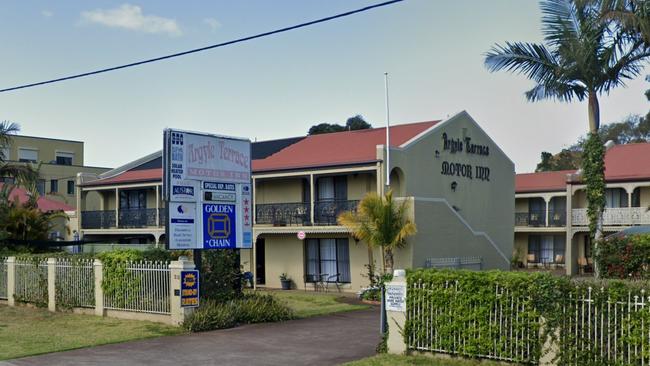 Argyle Terrace Motor Inn in Batemans Bay.