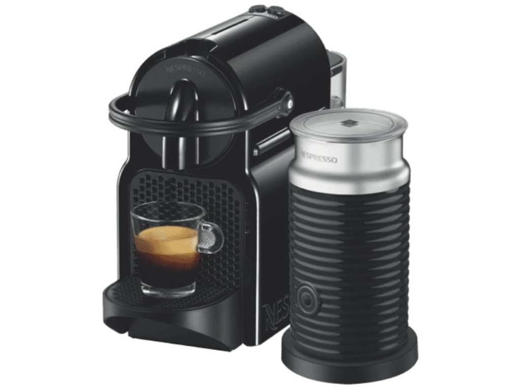 Nespresso, DeLonghi Inissia Capsule Coffee Machine in Black.