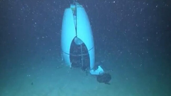 Final photo of the Titan sub that imploded.