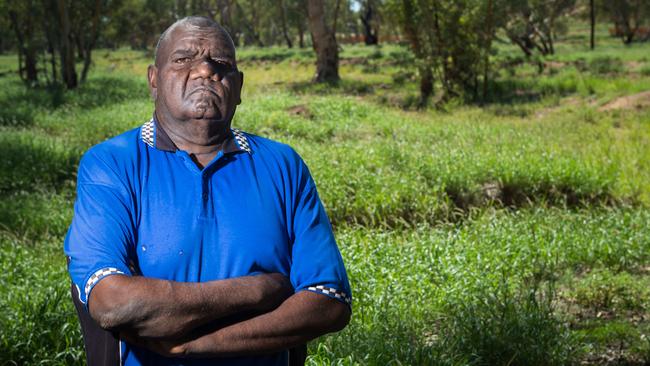 Phillip Alice is leading the TO street patrol initiative. 20 March 2018, Alice Springs. Photo: EMMA MURRAY