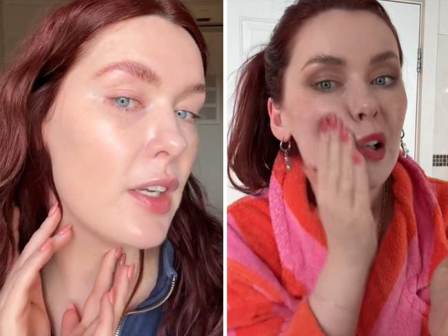 How to build the best skincare routine, with help from Hannah Collingwood English. Picture: TikTok /@hannahcollingwoodenglish