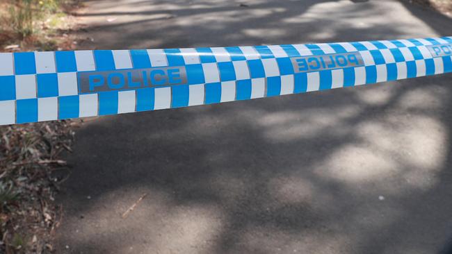 ACT Police at the scene of a shooting in Canberra. Picture Gary Ramage