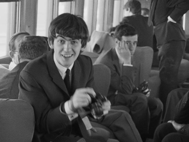 George Harrison in ‘Beatles 64, on the Fab Four’s first US tour.