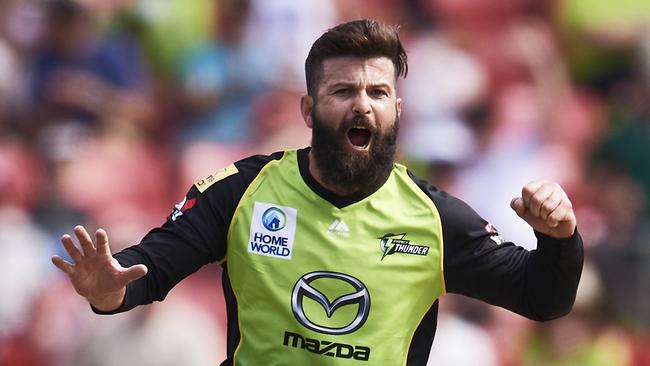 Sydney Thunder’s Anton Devcich wants to get back in the New Zealand team in time for next year’s T20 World Cup. Picture: Getty Images