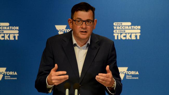 Victorian Premier Daniel Andrews. Picture: NCA NewsWire / Andrew Henshaw