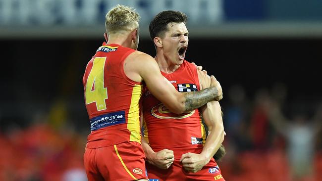 Ben Ainsworth played the best game of his career against North Melbourne. Picture: Matt Roberts/AFL Photos/via Getty Images