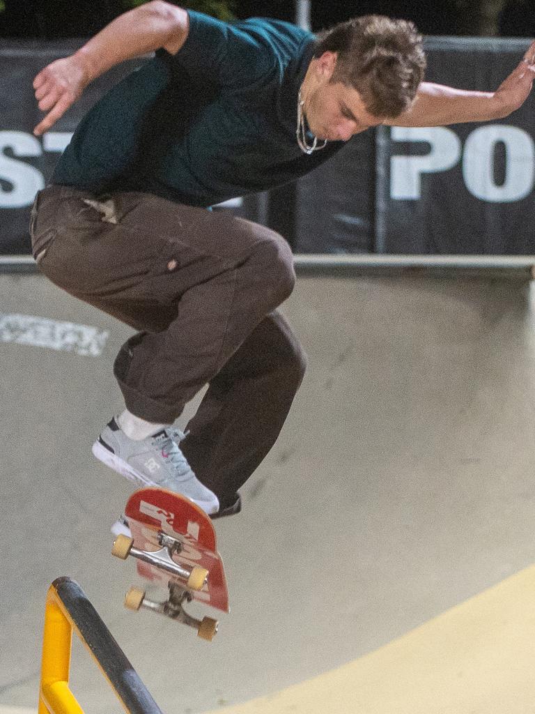 Bailey Manning at Rumble On The Reef Sugar Bowl Skatepark Saturday 23 September 2023 Picture:Michaela Harlow
