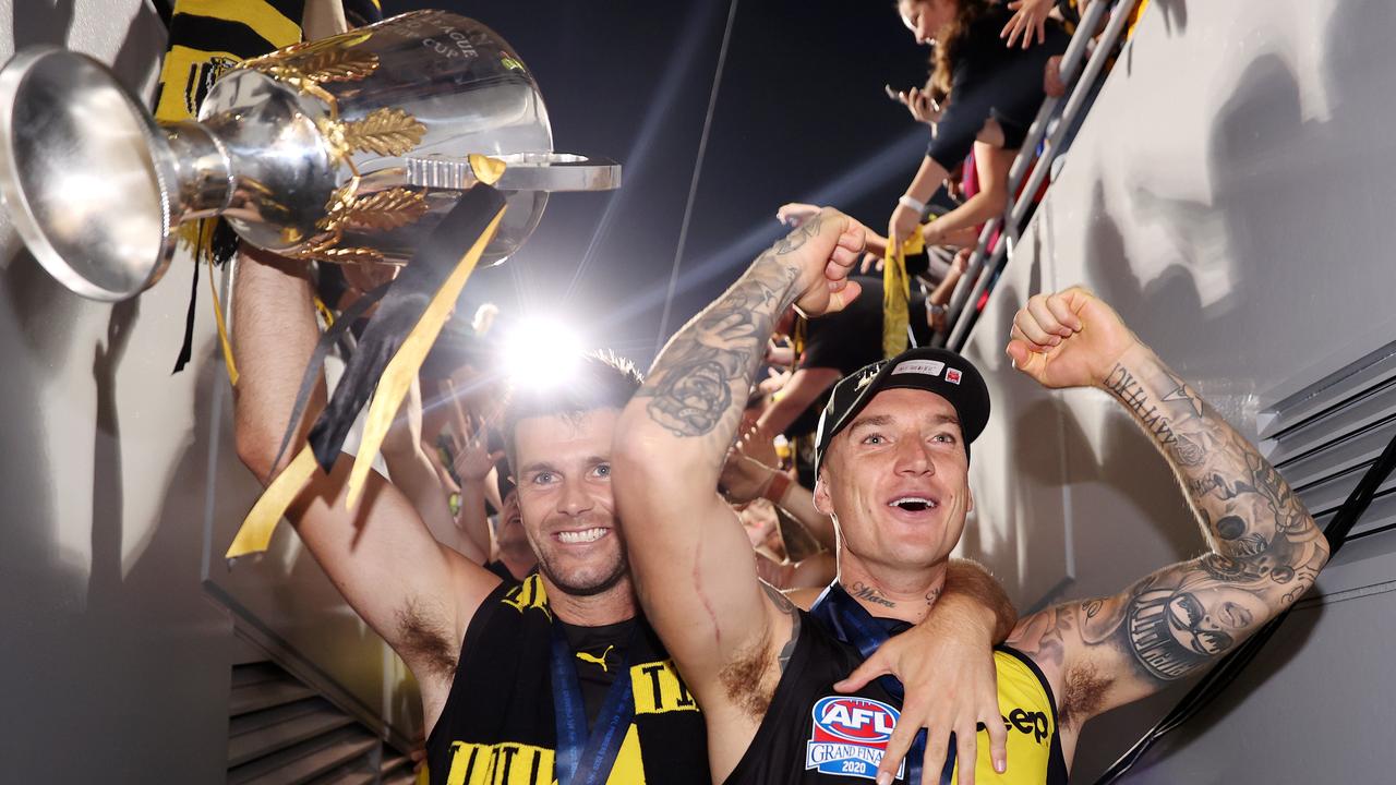 Can Trent Cotchin and Dustin Martin win a fourth premiership with Richmond? Picture: Michael Klein