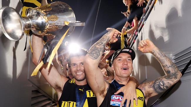 Can Trent Cotchin and Dustin Martin win a fourth premiership with Richmond? Picture: Michael Klein