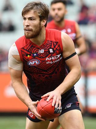 Jack Viney was injured late in the season.