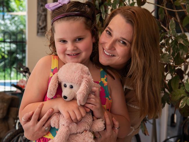 Ella Wevill – pictured with daughter Rhylee Westwood – opens up about how recommendations from the Disability Royal Commission would affect the Territory’s specialist schools and students. Picture: Pema Tamang Pakhrin