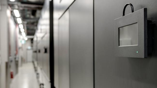 Inside the new data centre at Kidman Park. Picture: Supplied by DCI Data Centers