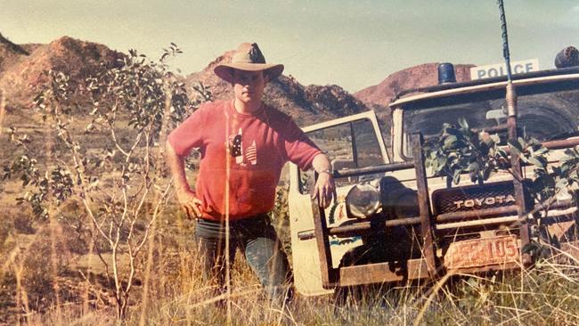 John Elferink in 1986 when he was a serving officer in the Northern Territory Police Force.