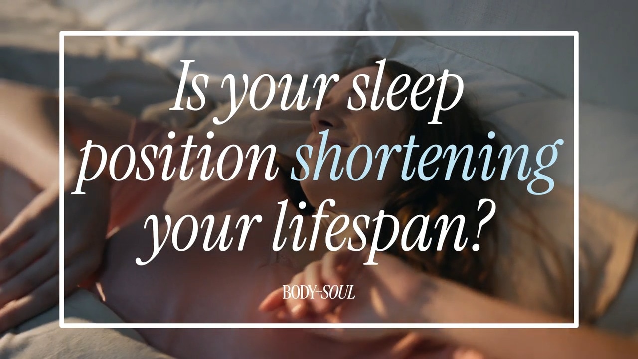 Is your sleep position shortening your lifespan?
