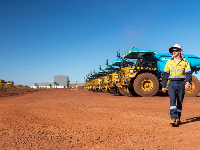 Tens of thousands of workers in Western Australia’s resources sector will need to be fully vaccinated against Covid-19. Picture: Supplied via Rio Tinto