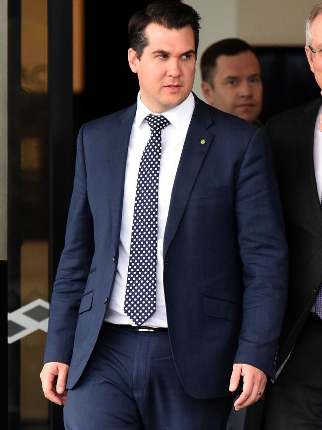 Chair Liberal MP Michael Sukkar claimed Labor’s shadow attorney general Mark Dreyfus politicised the committee and attempted to delay the legislation. Picture: Tony Gough