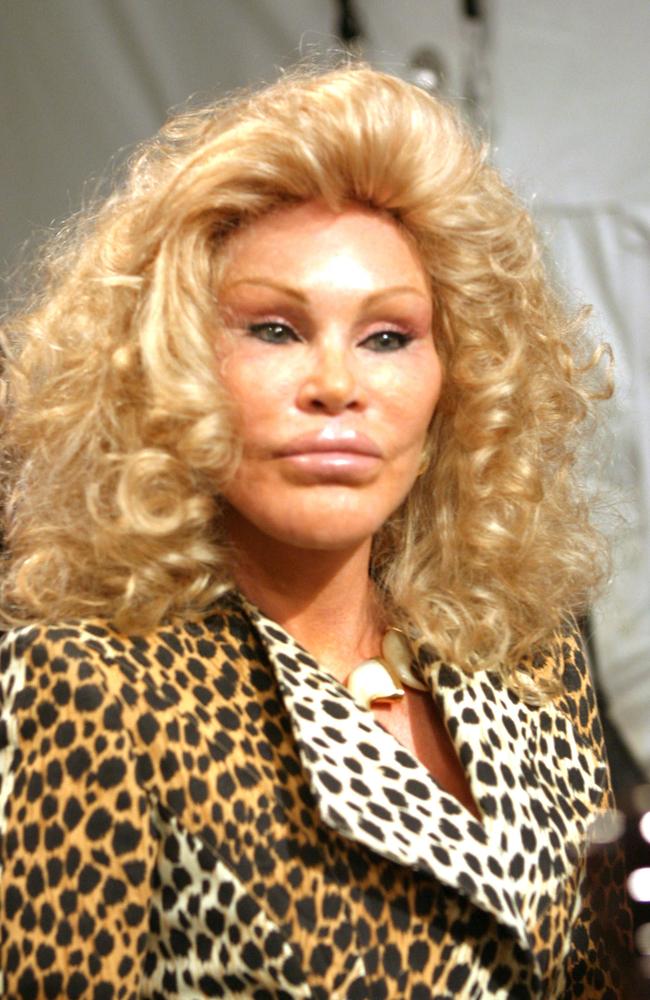 “Catwoman” Jocelyn Wildenstein has died of a pulmonary embolism aged 84. Picture: Astrid Stawiarz / Getty Images North America / AFP