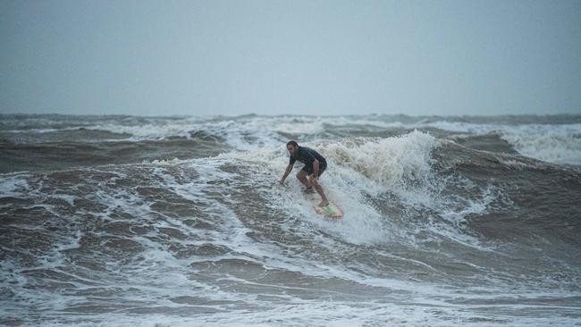 Shredding in Darwin. Picture: Pema Tamang Pakhrin