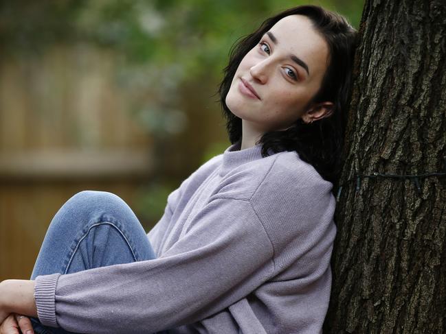 Australians experience depression every day so it's important to check in and see if your loved ones and friends are okay.Georgina Cowell, 20, has been battling with depression for almost 10 years and has received help from her family and psychologists.  Picture: David Caird