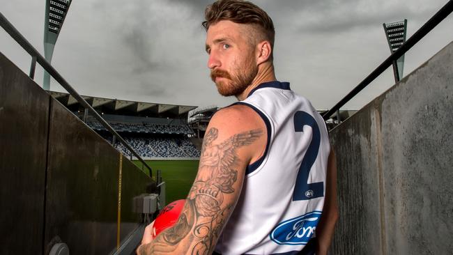 Zach Tuohy will wear No.2 for Geelong. Picture: Jay Town