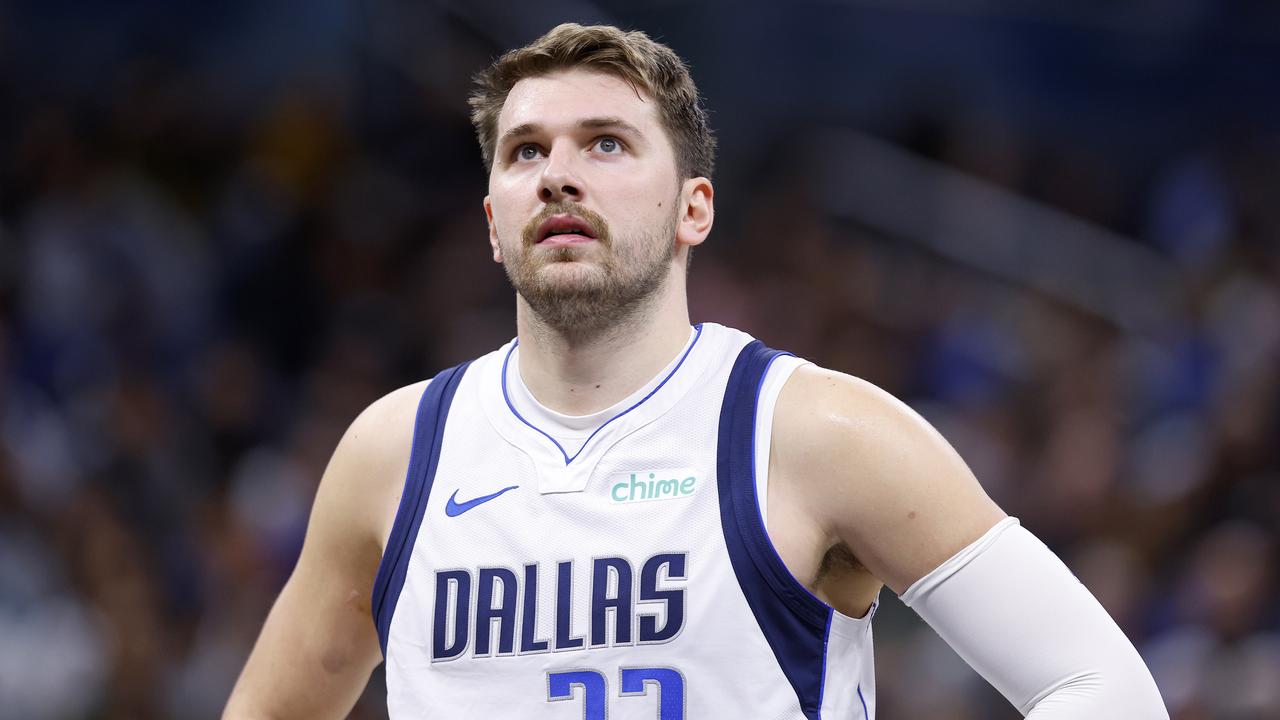 Luka Doncic. (Photo by Mike Ehrmann/Getty Images)