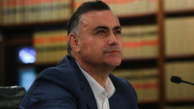 The legacy of John Barilaro’s trade commissioner scandal continues to hang over the Perrottet government. Picture: Gaye Gerard/ NCA NewsWire