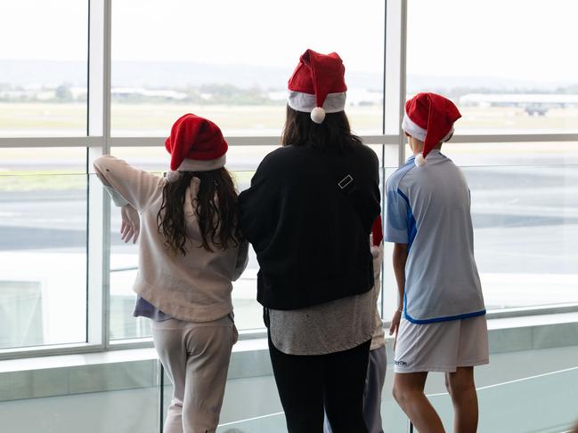 Adelaide Airport on Christmas Day, Monday December 25, 2023. (The Advertiser/ Morgan Sette)