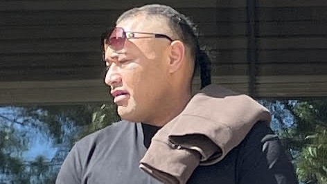 Renegade Tamarangi fronted the Broadmeadows Magistrates' Court on Wednesday, where he pleaded guilty to obstructing a public official.