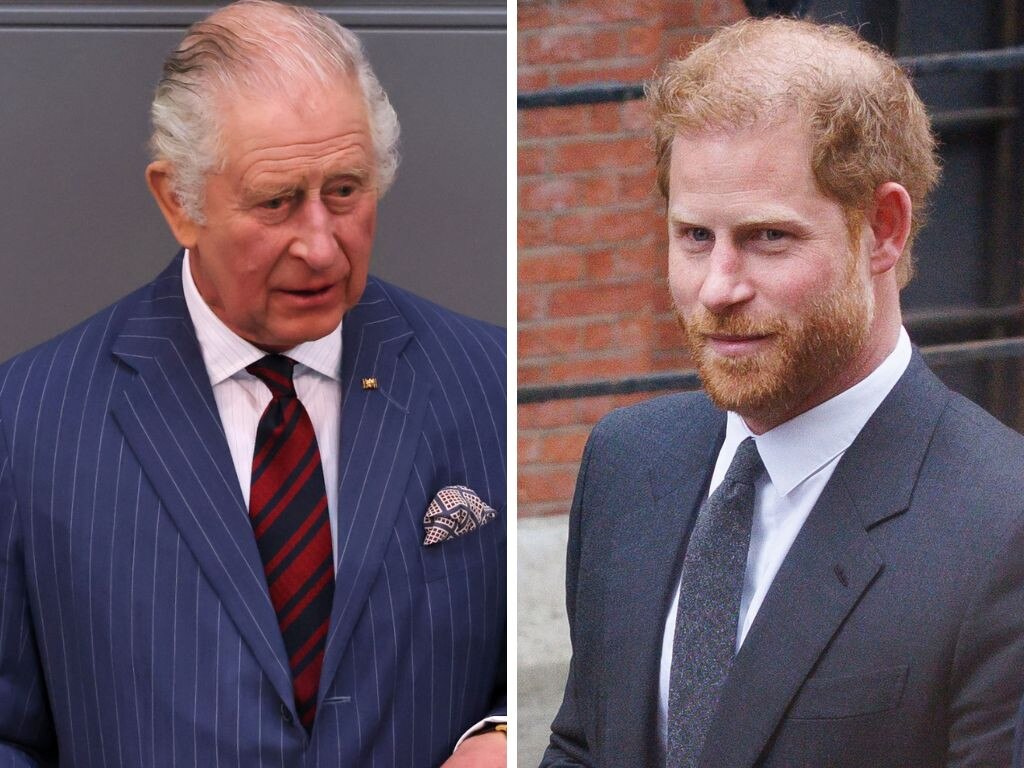 King Charles is “too busy” to see his son, Prince Harry. Picture: Getty Images