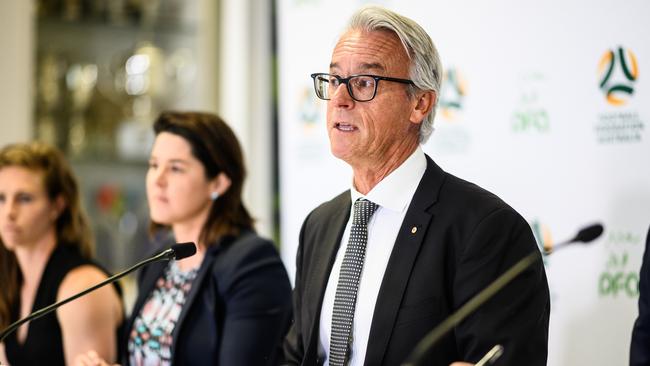 FFA CEO David Gallop says the new deal puts pressure on FIFA. Picture: AAP