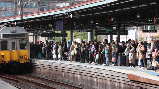 Commuters have faced months of transport disruption amid the ongoing pay dispute. Picture: NewsWire / Damian Shaw