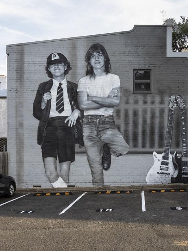 The mural painted at 12 Burleigh St Burwood. Picture: Burwood Council