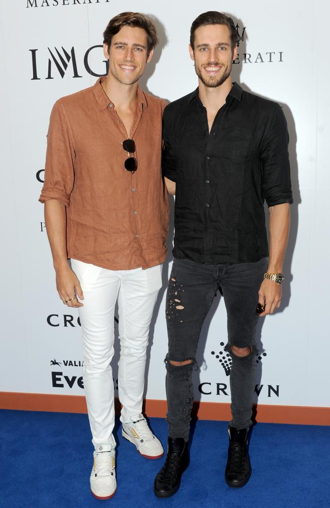 Jordan and Zac Stenmark. Picture: Andrew Henshaw