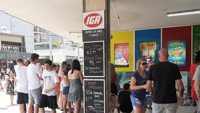 Devastated friends and family held a vigil in Surfers for Jack.