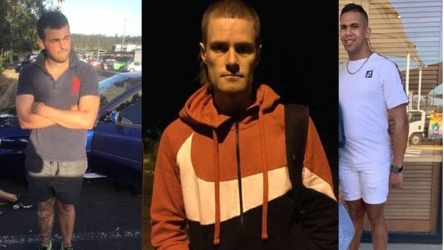 Ipswich detectives are appealing for public assistance as part of ongoing investigations into the murder of a man at a Gailes home on Saturday afternoon. Detectives believe the people pictured below may be able to assist with inquiries and are also looking for a silver Holden Commodore station wagon with black mag wheels in connection to this investigation. Photo QLD Police