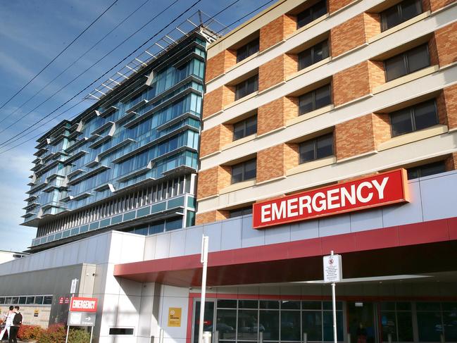 Barwon Health University Hospital  Geelong Hospital emergency department. Picture: Alison Wynd