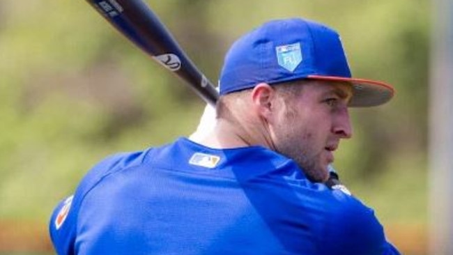 Tim Tebow is looking to make a big spring impression.